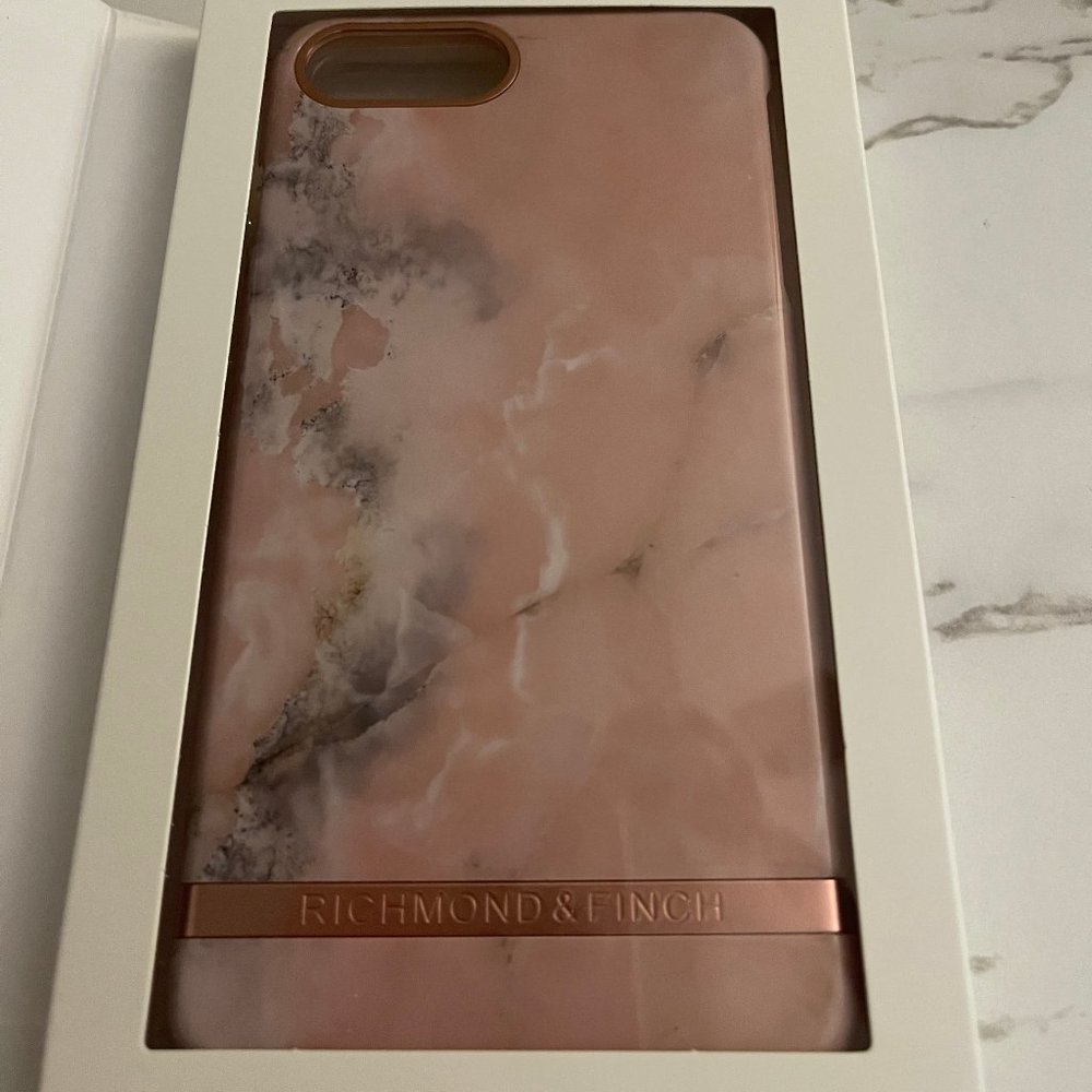 Pink Marble Richmond & Finch iPhone 8 Plus Case